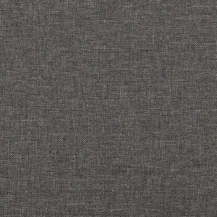 Pat box spring cu saltea, gri închis, 180x200 cm, textil - WALTI WALTI
