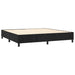 Pat box spring cu saltea, negru, 200x200 cm, catifea - WALTI WALTI