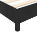 Pat box spring cu saltea, negru, 200x200 cm, catifea - WALTI WALTI