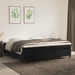 Pat box spring cu saltea, negru, 200x200 cm, catifea - WALTI WALTI