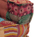 Fotoliu puf modular cu pernă, model petice, material textil - WALTI WALTI