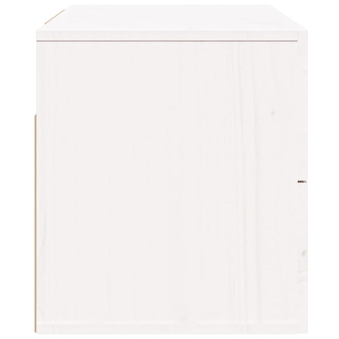 Noptiere de perete, 2 buc., alb, 50x36x40 cm - WALTI WALTI