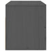 Noptiere de perete, 2 buc., gri, 50x36x40 cm - WALTI WALTI