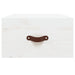 Noptiere de perete, 2 buc., alb, 40x29,5x22 cm - WALTI WALTI