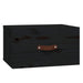 Noptiere de perete, 2 buc., negru, 40x29,5x22 cm - WALTI WALTI