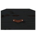 Noptiere de perete, 2 buc., negru, 40x29,5x22 cm - WALTI WALTI