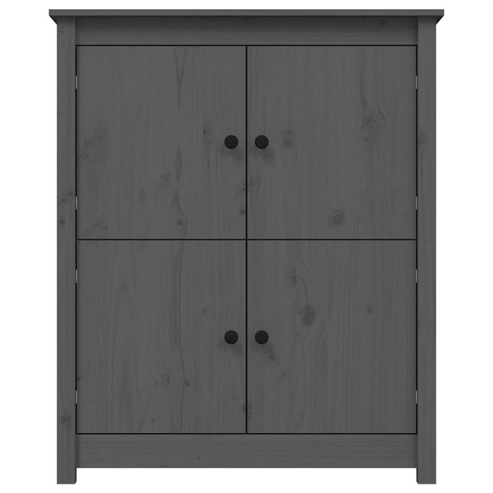 Servantă, gri, 83x41,5x100 cm, lemn masiv de pin WALTI