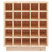 Dulap de vinuri, 55,5x34x61 cm, lemn masiv de pin - WALTI WALTI