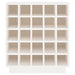 Dulap de vinuri, alb, 55,5x34x61 cm, lemn masiv de pin - WALTI WALTI