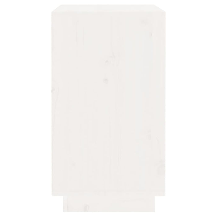 Dulap de vinuri, alb, 55,5x34x61 cm, lemn masiv de pin - WALTI WALTI