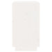 Dulap de vinuri, alb, 55,5x34x61 cm, lemn masiv de pin - WALTI WALTI