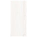 Dulap de vinuri alb 56x25x56 cm lemn masiv de pin - WALTI WALTI