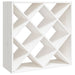 Dulap de vinuri, alb, 62x25x62 cm, lemn masiv de pin - WALTI WALTI