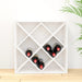 Dulap de vinuri, alb, 62x25x62 cm, lemn masiv de pin - WALTI WALTI