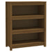 Bibliotecă, maro miere, 80x35x97 cm, lemn masiv de pin - WALTI WALTI