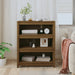 Bibliotecă, maro miere, 80x35x97 cm, lemn masiv de pin - WALTI WALTI