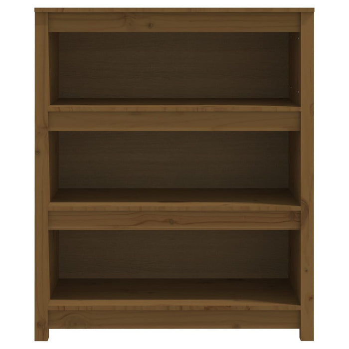 Bibliotecă, maro miere, 80x35x97 cm, lemn masiv de pin - WALTI WALTI