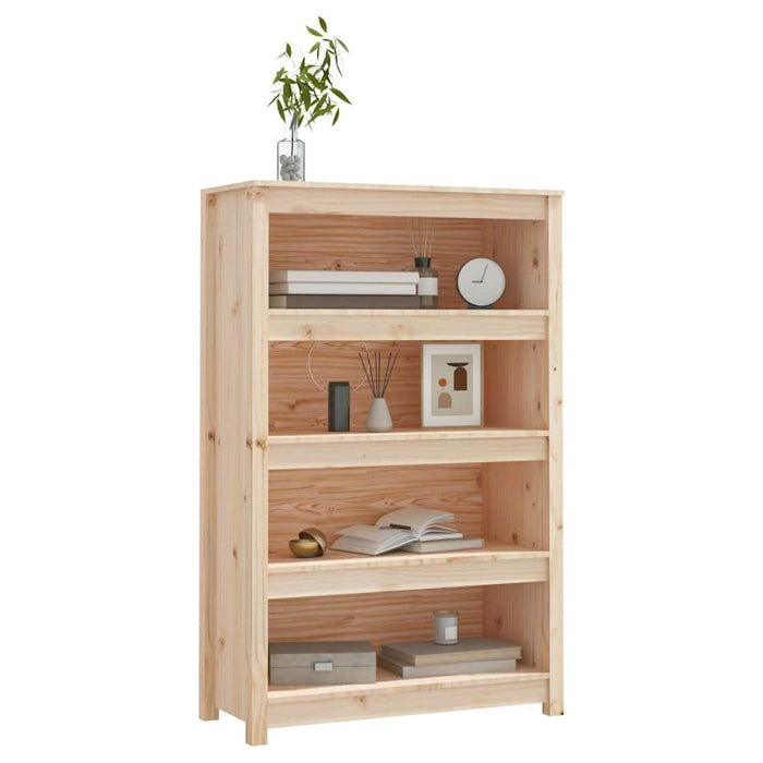 Bibliotecă, 80x35x126 cm, lemn masiv de pin WALTI