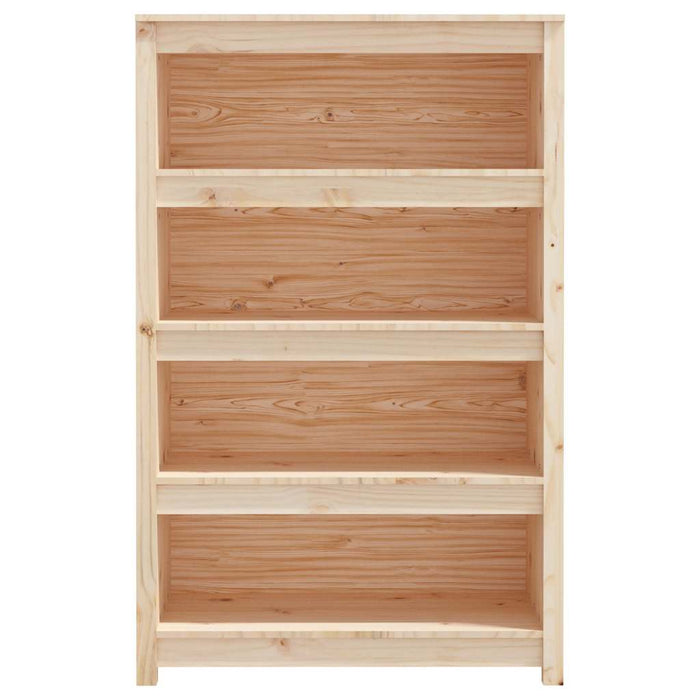 Bibliotecă, 80x35x126 cm, lemn masiv de pin WALTI