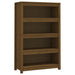 Bibliotecă, maro miere, 80x35x126 cm, lemn masiv de pin - WALTI WALTI