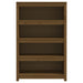 Bibliotecă, maro miere, 80x35x126 cm, lemn masiv de pin - WALTI WALTI