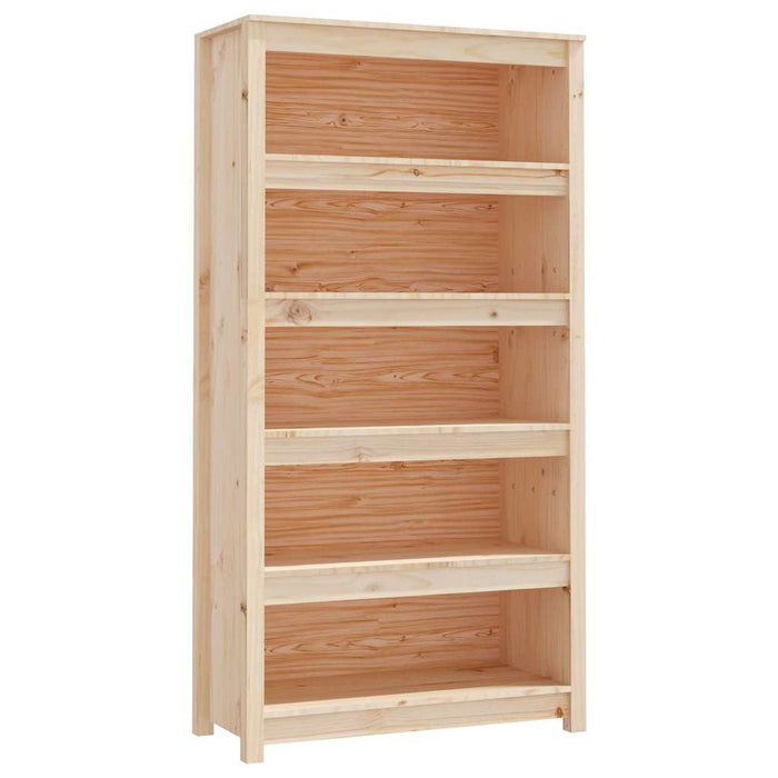 Bibliotecă, 80x35x154 cm, lemn masiv de pin WALTI