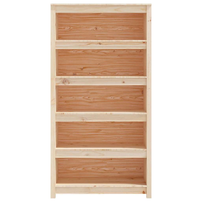 Bibliotecă, 80x35x154 cm, lemn masiv de pin WALTI