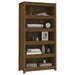 Bibliotecă, maro miere, 80x35x154 cm, lemn masiv de pin - WALTI WALTI