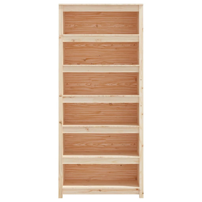 Bibliotecă, 80x35x183 cm, lemn masiv de pin - WALTI WALTI