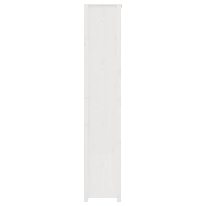 Bibliotecă, alb, 80x35x183 cm, lemn masiv de pin - WALTI WALTI