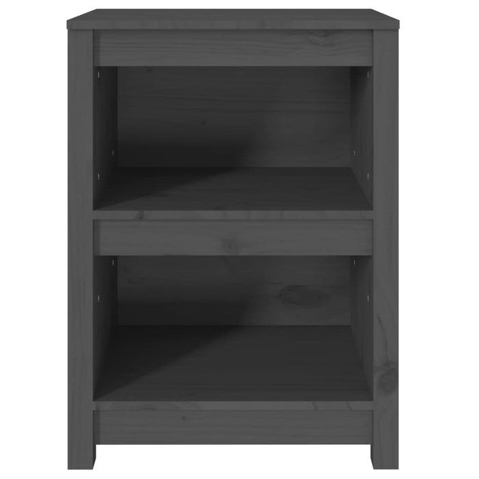 Bibliotecă, gri, 50x35x68 cm, lemn masiv de pin - WALTI WALTI