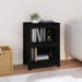 Bibliotecă, negru, 50x35x68 cm, lemn masiv de pin - WALTI WALTI
