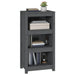 Bibliotecă, gri, 50x35x97 cm, lemn masiv de pin - WALTI WALTI