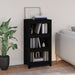 Bibliotecă, negru, 50x35x97 cm, lemn masiv de pin - WALTI WALTI