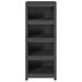 Bibliotecă, gri, 50x35x125,5 cm, lemn masiv de pin - WALTI WALTI