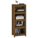 Bibliotecă, maro miere, 50x35x125,5 cm, lemn masiv de pin - WALTI WALTI