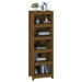 Bibliotecă, maro miere, 50x35x154 cm, lemn masiv de pin - WALTI WALTI