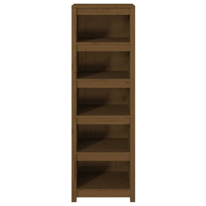 Bibliotecă, maro miere, 50x35x154 cm, lemn masiv de pin - WALTI WALTI