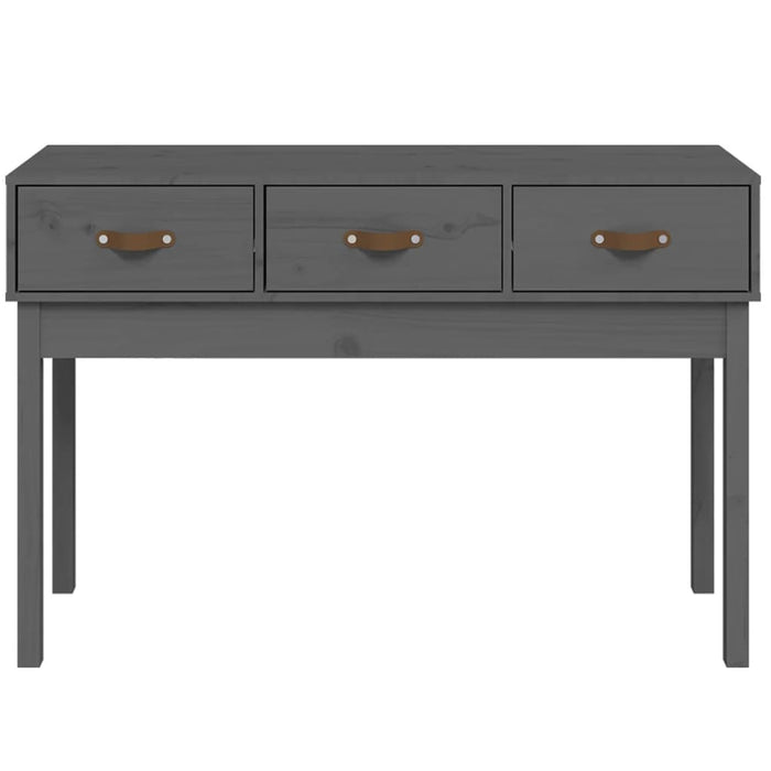 Masă consolă, gri, 114x40x75 cm, lemn masiv de pin - WALTI WALTI