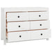Dulap lateral, alb, 100x40x72 cm, lemn masiv de pin - WALTI WALTI