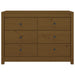 Dulap lateral, maro miere, 100x40x72 cm, lemn masiv de pin - WALTI WALTI