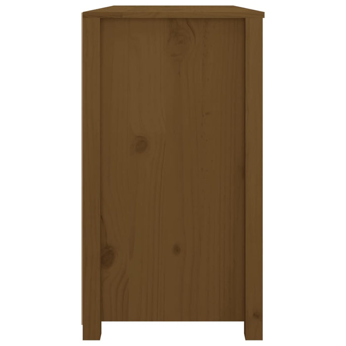 Dulap lateral, maro miere, 100x40x72 cm, lemn masiv de pin - WALTI WALTI