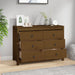 Dulap lateral, maro miere, 100x40x72 cm, lemn masiv de pin - WALTI WALTI