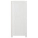 Dulap lateral, alb, 100x40x90 cm, lemn masiv de pin - WALTI WALTI