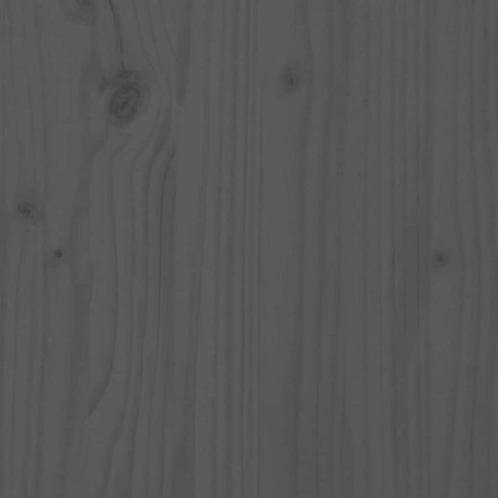 Dulap lateral, gri, 100x40x90 cm, lemn masiv de pin - WALTI WALTI