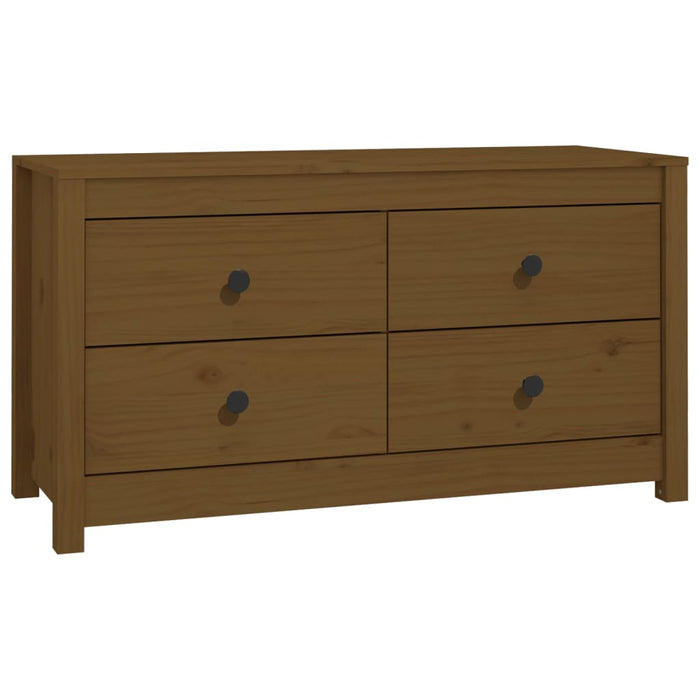 Dulap lateral, maro miere, 100x40x54 cm, lemn masiv de pin - WALTI WALTI