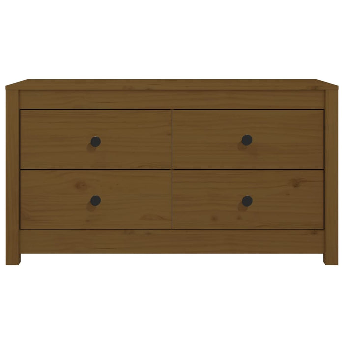 Dulap lateral, maro miere, 100x40x54 cm, lemn masiv de pin - WALTI WALTI