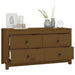 Dulap lateral, maro miere, 100x40x54 cm, lemn masiv de pin - WALTI WALTI