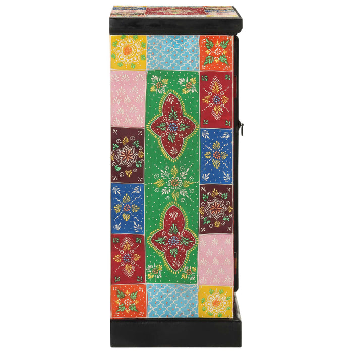 Dulap pictată manual cu uși 53x30x75 cm, lemn masiv de mango WALTI