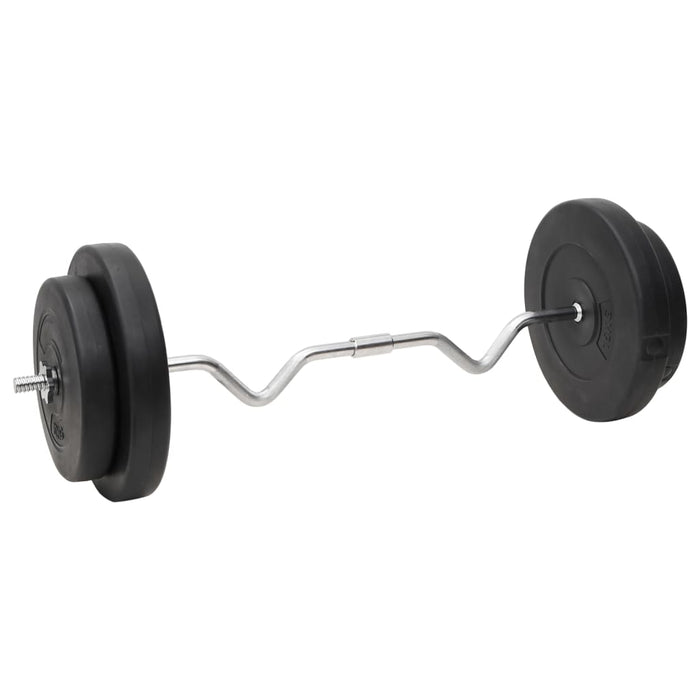 Set de halteră și gantere cu plăci de greutate, 120 kg - WALTI WALTI